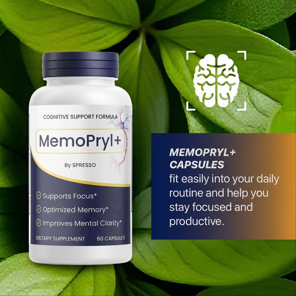 (1 Pack) Memopryl Capsules - Official Memopryl Supplement Pills with Premium Ingredients, Advanced Formula Support for Overall Health & Wellness Reviews (60 Capsules)