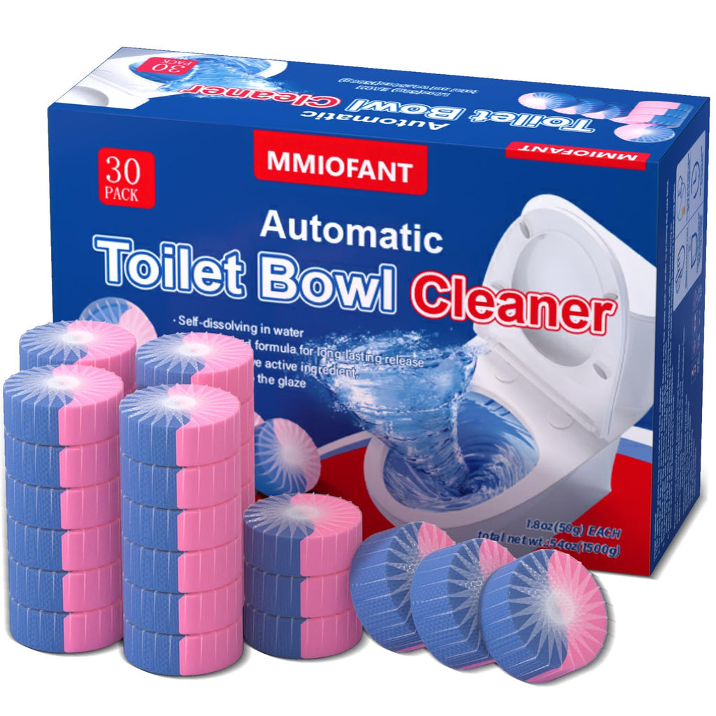 MMIOFANT Automatic Toilet Bowl Cleaner Tablets，Toilet Cleaner Tablets For Tank，Bathroom Cleaner For Tank