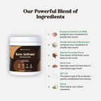 KETO ACTIVATE Dark Chocolate Truffle Exogenous Ketones Drink: Pure Keto Shake Powder with Chocolate Ketones | Jumpstart Ketosis & Boost Energy with Natural Ketones Supplements by Konscious Keto