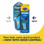 Dr. Scholl's Work All-Day Superior Comfort Insoles (with) Massaging Gel®, Men, 1 Pair, Trim to Fit (Pack of 2)