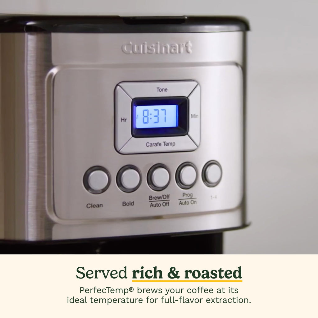 Cuisinart PerfecTemp 14-Cup Programmable Drip Coffee Maker, DCC-3200NAS