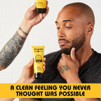 Bee Bald CLEAN - Daily Cleanser for Face and Head - Premium Facial Cleanser for Men and Women, Refreshes and Thoroughly Cleans - 4 fl Oz (Pack of 2)