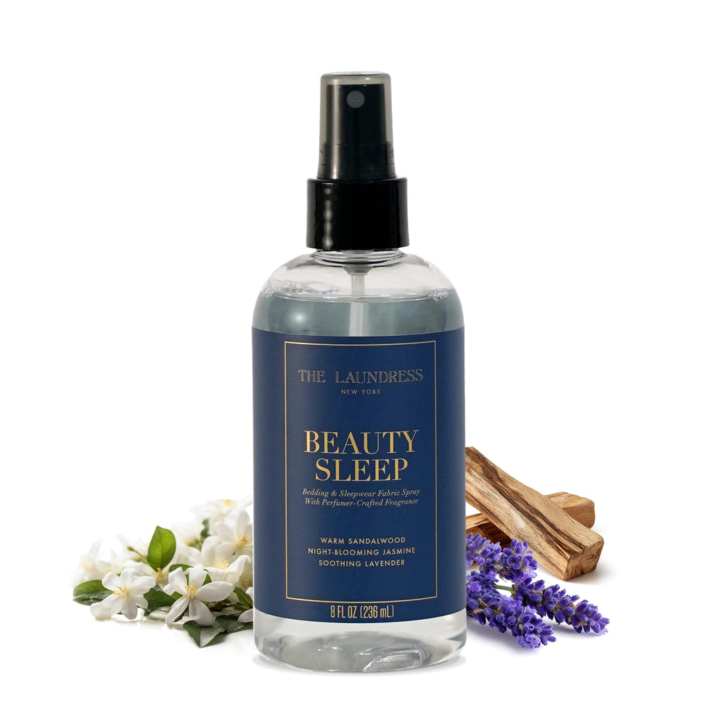 The Laundress Beauty Sleep Fabric Spray, Wrinkle Release Spray, Pillow Spray, Fabric Refresher, Upholstery and Linen Spray, Tranquil Comforting Inspired Scent, 8 Fl Oz
