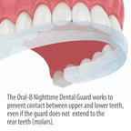 Oral-B Nighttime Dental Guard, Less Than 3-Minutes for Custom Teeth Grinding Protection with Scope Mint Flavor