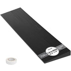 VEVOR 1.6" Rise Cuttable Threshold Ramp for Doorways, 35.4" Wide Natural Rubber Wheelchair Ramp, Non-Slip Solid Rubber Ramp with Double-Sided Tape for Doorways,Driveways,Bathroom,Smooth Tile