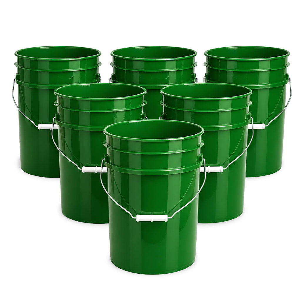 ePackageSupply 5 Gallon Bucket - Food Grade Bucket Lid Not Included, Green