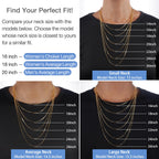 Jewlpire 14K Gold Plated Chain Necklace for Women, 1.3MM Box Chains Necklace 14K Gold Plated Chain for Women Thin & Sturdy Womens Chains Necklaces, 26 Inches