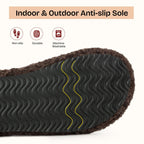 EverFoams Womens Fuzzy Open-toe Slippers Indoor Elegant Mocha, 7-8 US