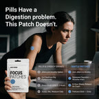 Gentle Patches Focus Patches – 30 Day Supply – Topical Wearable Patches for Daily Routine Support – Natural Plant-Based Ingredients for Steady Performance – Easy Application Stickers