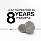 Energizer 1220 Lithium Coin Battery, (Pack of 2)