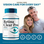 Retina Clear Eye Supplement - Retina Clear for Eyes Capsules - Maximum Strength, Advanced Formula All Natural Visual Wellness, RetinaClear Pro Reviews (5 Pack)