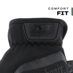 Mechanix Wear FastFit Tactical Gloves - Heavy Duty Lightweight Multipurpose Gloves - Flexible Grip & Reinforced Palm - Touchscreen Capable - Medium- Covert Black