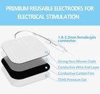 DONECO TENS Unit Pads 2"X2" 48 Pcs Replacement Pads Electrode Patches for Electrotherapy