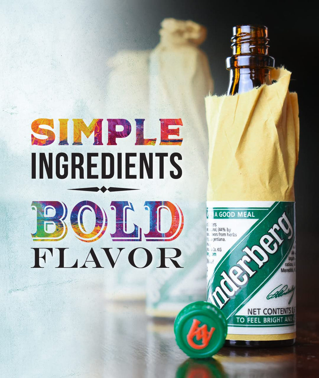 Full Case of Cardboard 12 Packs (120 Total) 120bottles liquid by Underberg