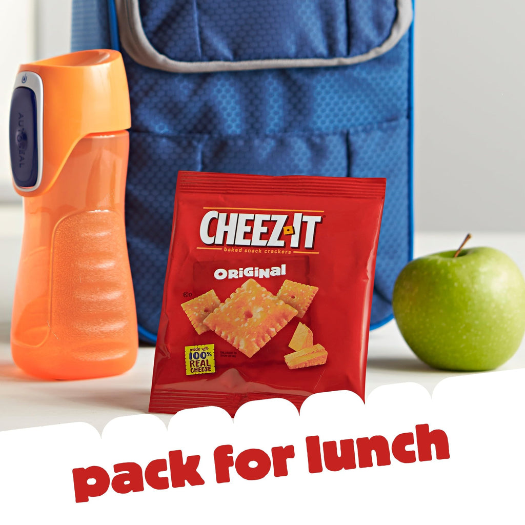 Cheez-It Baked Snack Crackers, Lunch Snacks, Variety Pack (40 Pouches)