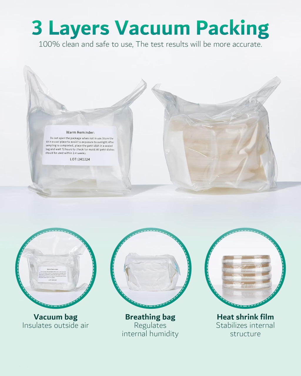 Mold Test Kit for Home - 12 Simple Detection Tests for HVAC, Surfaces & Indoor Air Quality, DIY Black Mold Detector Testing kit at Home, with Detailed Identification Guide & Free Lab Analysis