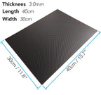 cncarbonfiber 3mm 300x400mm 100% Carbon Fiber Sheet 0.5~5.0mm Available,3K Twill Matte Finish