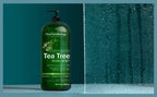 New York Biology Tea Tree Body Wash for Men and Women - Moisturizing Body Wash Helps Soothe the Skin - Refreshing and Hydrating Cleanser for Body and Feet - 16.9 Fl Oz (Pack of 2)