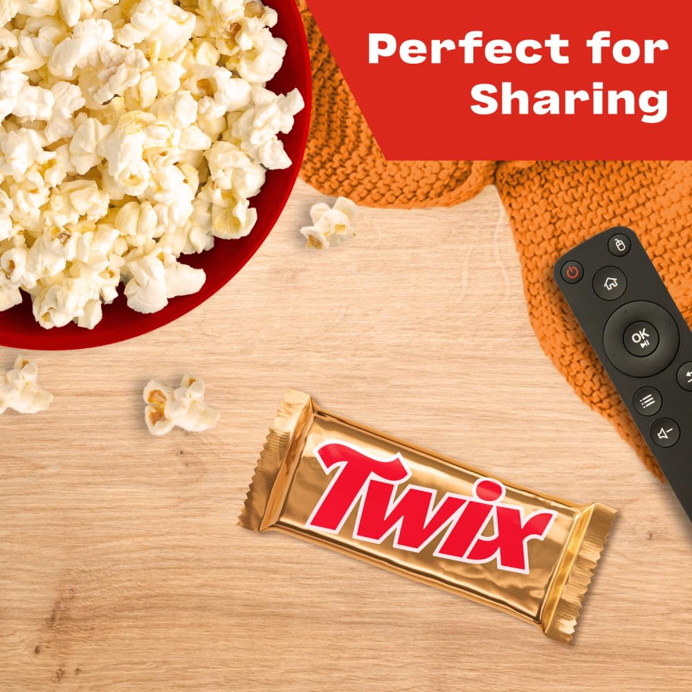 TWIX Full Size Milk Chocolate Caramel Cookie Candy Bars, Bulk, 36 ct
