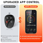 GTBriter Heated Insoles for Men Women APP Control 3500 mAh Rechargeable Heated Shoe Insoles Up to 13 Hours Heating Insoles Foot Warmer for Hunting Outdoor Work Hiking Camping-L