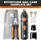 Whisper Quiet Dog Nail Grinder Safe & Stress-Free for Sensitive Dogs Cats