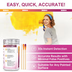 AAwipes Lead Test Kit 30 Swabs Enhanced Lead Testing Formulation At Home Lead Paint Test Kit Testing for Paint Ceramics - Quick Results in 30s Lead Detector (30)