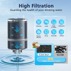 6 Pack Water Filter Replacement Compatible with All PUR®, PUR®PLUS Faucet Filtrat-ion Systems, RF-9999® Faucet Water Filter, High Efficiency Filtration and 18-Month Value, NSF Certified, Blue