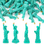Geelin 50pcs Mini Statue of Liberty Figurines 2 Inch Resin Statue of Liberty Decoration Tiny Little Small New York Souvenir Gift New York Figurine Replica for 4th of July 250th Anniversary Cake Topper