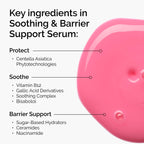 The Ordinary Soothing & Barrier Support Serum, Redness-Reducing & Hydrating Solution for Skin Barrier Recovery, 1 Fl Oz