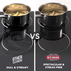 Weiman Ceramic and Glass Cooktop - 10 Ounce - Stove Top Daily Cleaner Kit - 12 Ounce - Glass Induction Cooktop Cleaning Bundle for Heavy Duty Mess Cleans Burnt-on Food