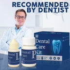 Zinc Oxide Eugenol Dental Cement Tooth Repair kit for Broken Teeth, Temporary Filling for Crowns, Tooth Filler, Cavity Filler for Teeth