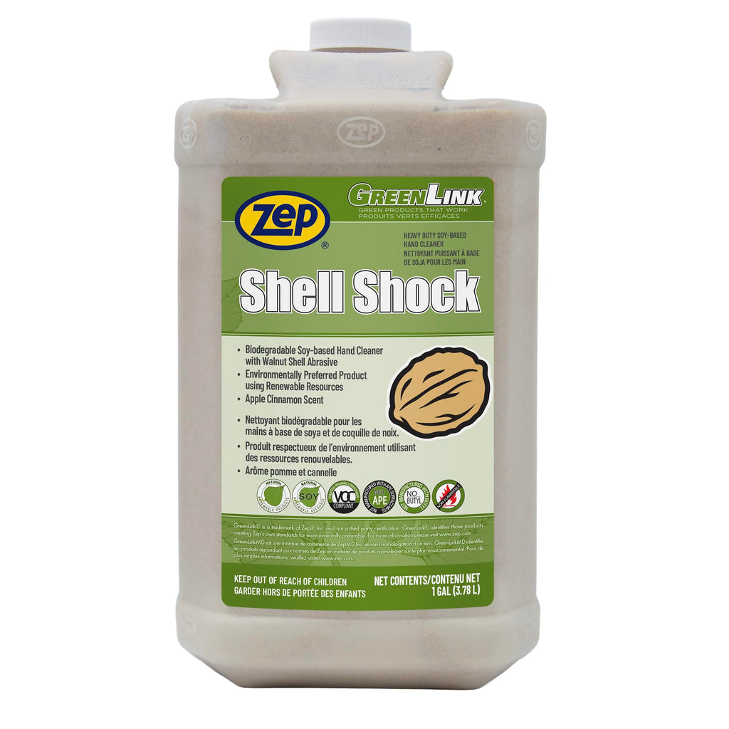 Zep Shell Shock Industrial Hand Cleaner - 1 Gallon (Case of 4)