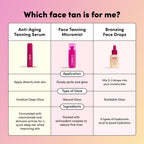 Coco & Eve Sunny Honey Bronzing Face Tanning Drops (Medium Glow) for Natural Self Tanning Hydrating Hyaluronic Acid. Gradual Face Tanning Serum. Indoor Sunless Moisturizing Self Tanner (1 fl oz)