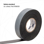 3M Temflex Rubber Splicing Tape 2155, 1-1/2 in x 22 ft, Black, 1 Roll