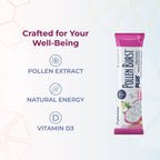 Youngevity ProJoba Pollen Burst™ Dragon Fruit - Clean Natural Energy Supplement w/Green Tea, Pollen Extract, GliSODin® - Increase Focus, Brain Boost, Endurance, Mental Clarity (30 Sticks)