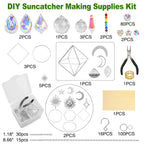 DIY Suncatcher Kit, Arts and Crafts Kits for Adults Indoor Windows Hanging