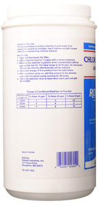 Robelle 4-Pounds Premium Chlorine Stabilizer and Conditioner, Concentrated Cyanuric Acid for Pools, Pool Stabilizer, Helps Chlorine Last Longer, Made in USA