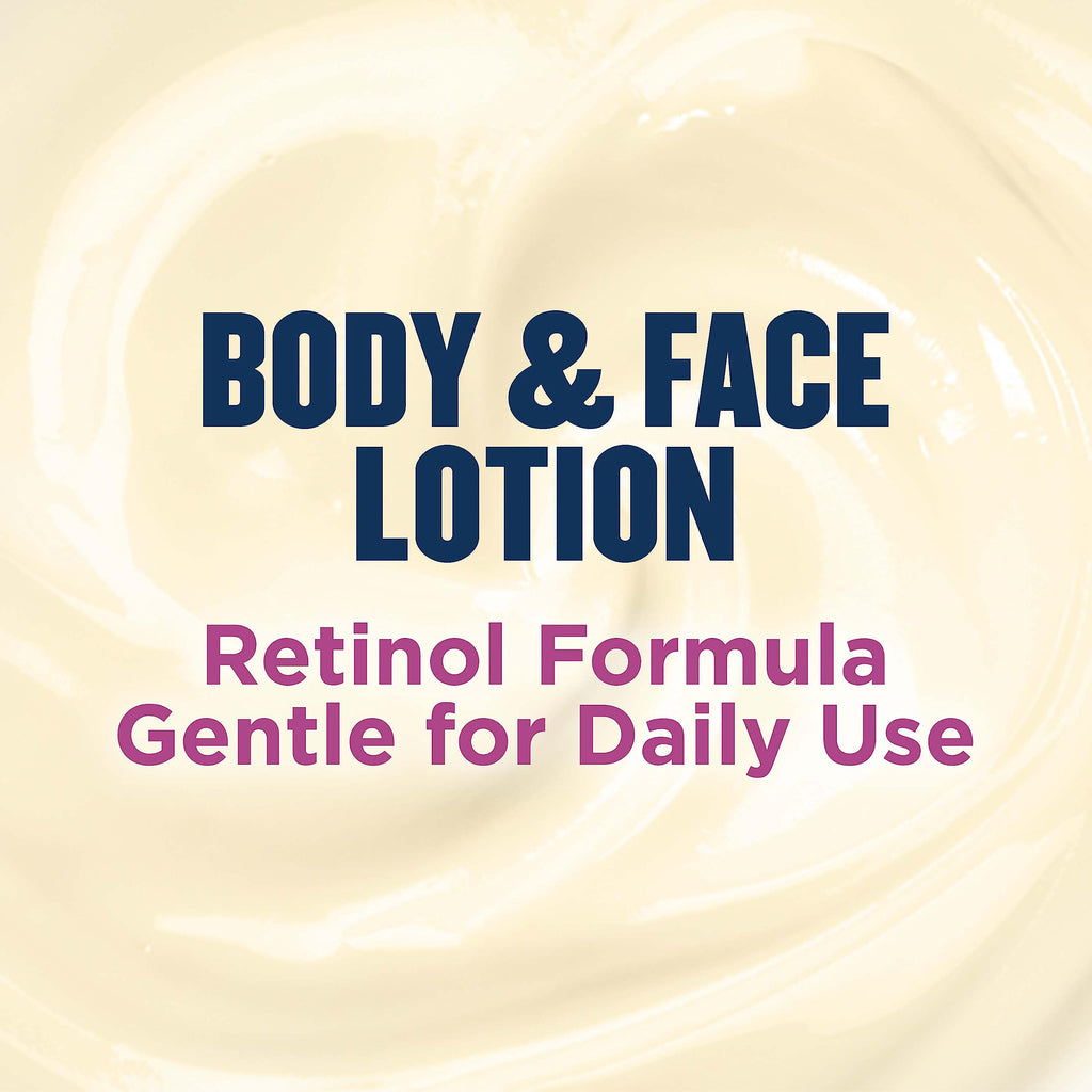 Gold Bond Age Renew Retinol Overnight Body & Face Lotion, Retinol Face and Body Lotion with Peptide Complex, 13 oz