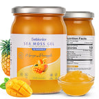 Sebionior Sea Moss Gel with Essential Vitamins, Trace Minerals, Vegan Superfoods for Jams, Jellies, and Sweet Sauces (Mango)