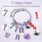 CelyBoutique ARMY-Inspired Stainless Steel Bracelet Adjustable Lobster Clasp Chain K pop Fan Jewelry Friendship & Motivational Gift for Women