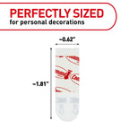 Command Poster Strips, 256 Strips Damage-Free Poster Hangers, No Tools Requried, Great for Home, Room, Wall, Office, and Dorm Decor, White Adhesive