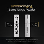 BASED Hair Texturizing Powder, Lightweight & Volumizing Hair Styling Powder with Matte Finish, Add Texture to Hair with Medium Hold, For Short to Medium Hair, (1.69oz Bottle, 2.5 Gram Fill, Pack of 1)
