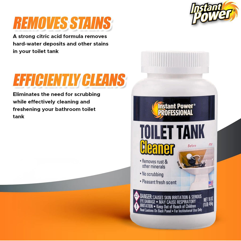 Instant Power Professional Heavy Duty Toilet Tank Cleaner, 1 lb