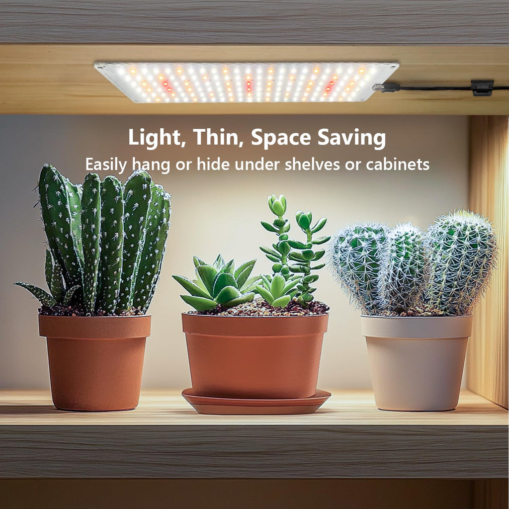 Aumtrly Seed Starting Grow Light, 552 LED Full Spectrum Plant Lamp 4 Panel