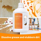 Sweet Orange Scent Floor Cleaning Solution Compatible with Dreame Cleaning Solution, Floor Cleaner for Hardwood Tile Hardfloor, Compatible Robot Vacuums with Mopping and Wet Dry Vacuum (1 Bottle)