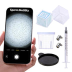 Sperm Magnifying Glass, Suitable for Semen Observation,Home Sperm Testing, Male Fertility Observation, Can be Used 100 Times,Quick Result