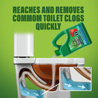 Green Gobbler Liquid Toilet Plunger | Clog Remover | Safe for Toilets and Septic | No Plunger Needed | 5 Uses