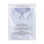 iMailer - 500 Count - 10" x 13" Clear Poly Bags with Suffocation Warning Bags for Prints, Photos, Documents, Clothing, T-Shirt - Resealable Adhesive