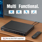 MEGATEK Region-Free DVD Player for TV with HDMI, USB & 1080p Upscaling