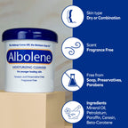 Albolene Moisturizing Cleanser & Makeup Remover Balm - Fragrance-Free Facial Cream for Cleansing & Hydration - Multi-Use Skincare for All Skin Types - No Harsh Chemicals - 12 oz (Pack of 2)